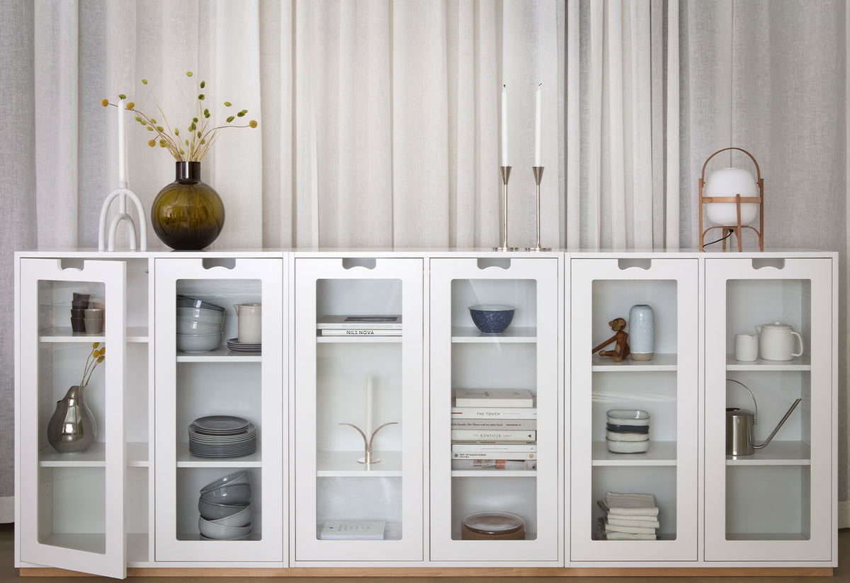 Snow E Cabinet, Glass Doors, Jonas bohlin, Asplund