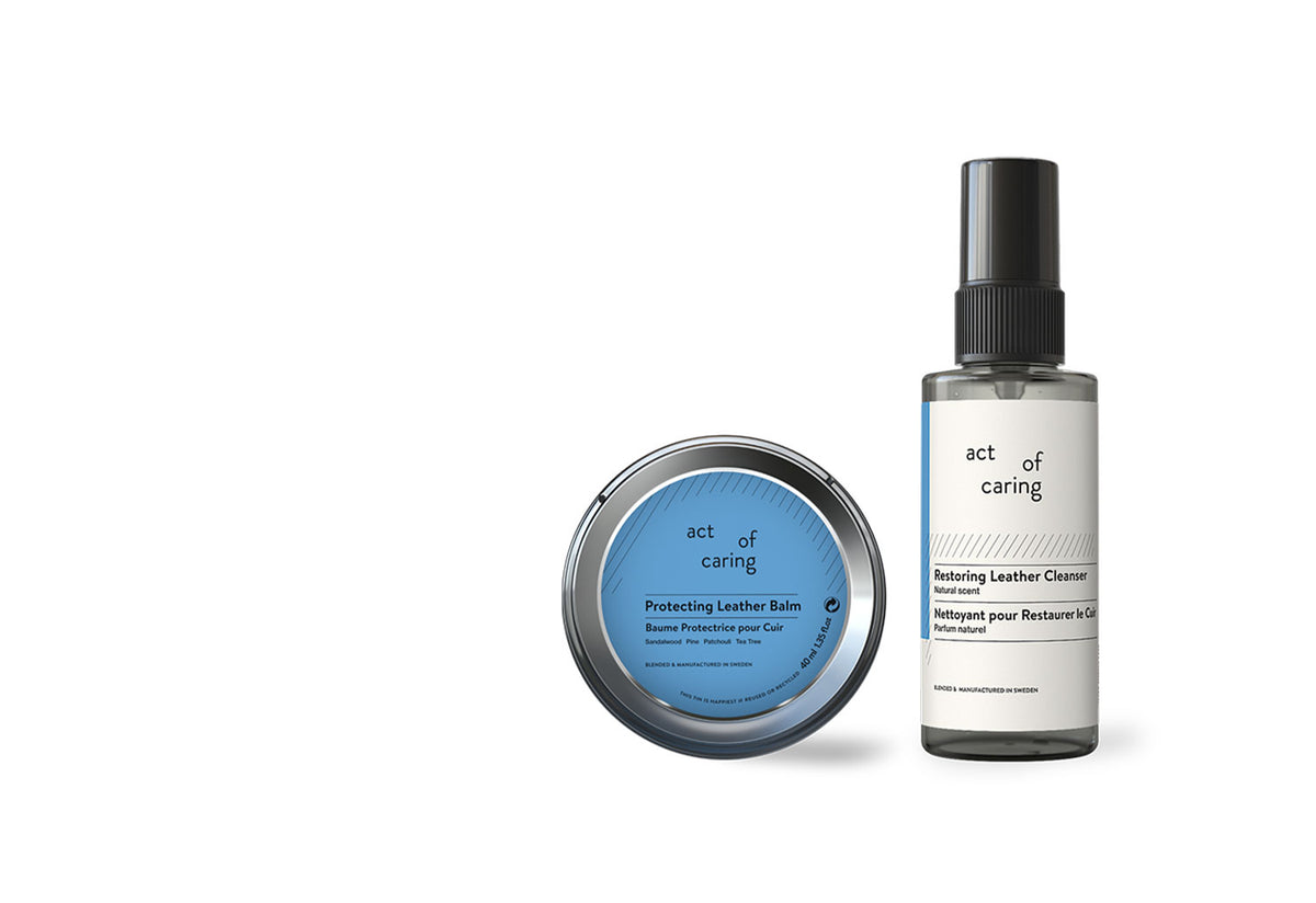 Leather Care Kit, Act of caring