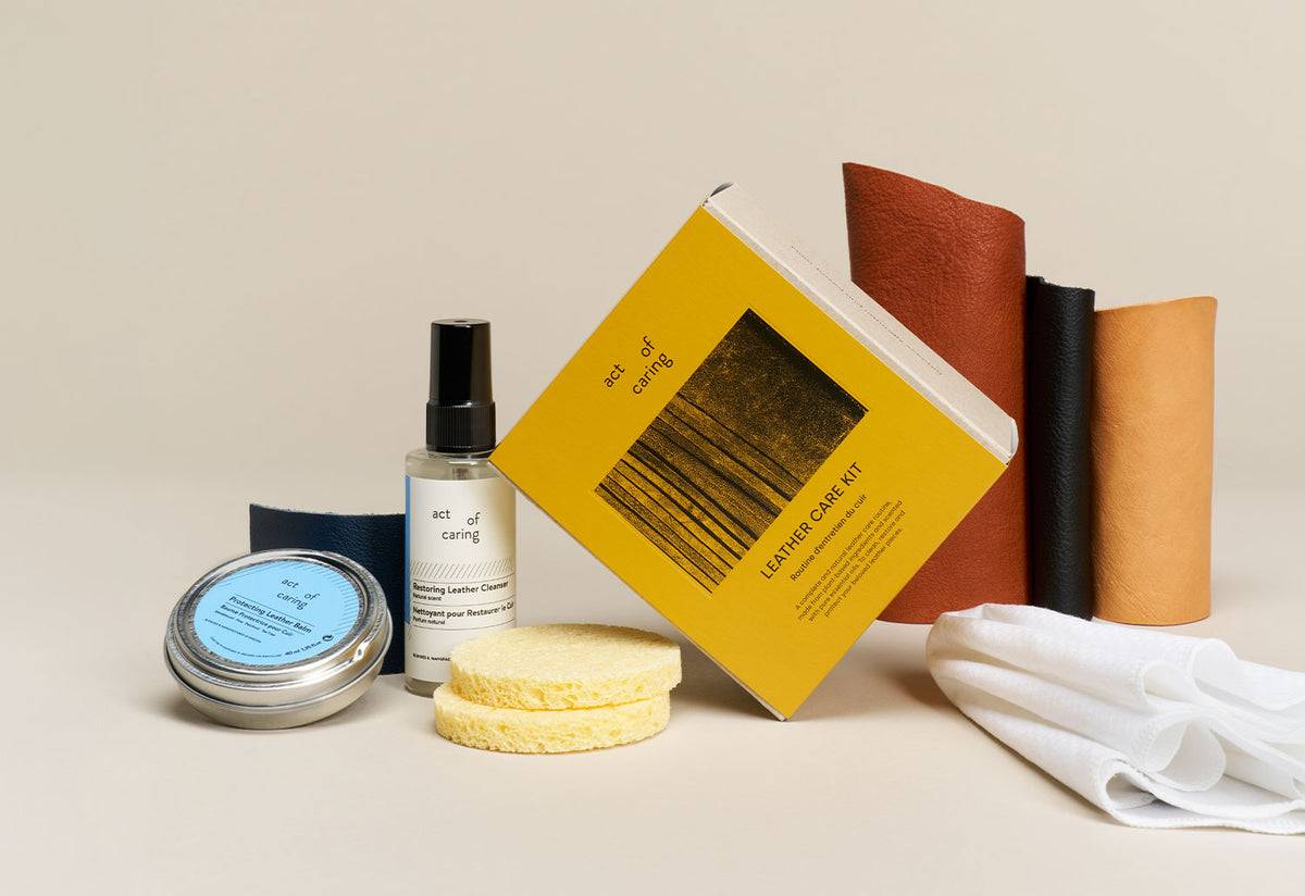 Leather Care Kit, Act of caring