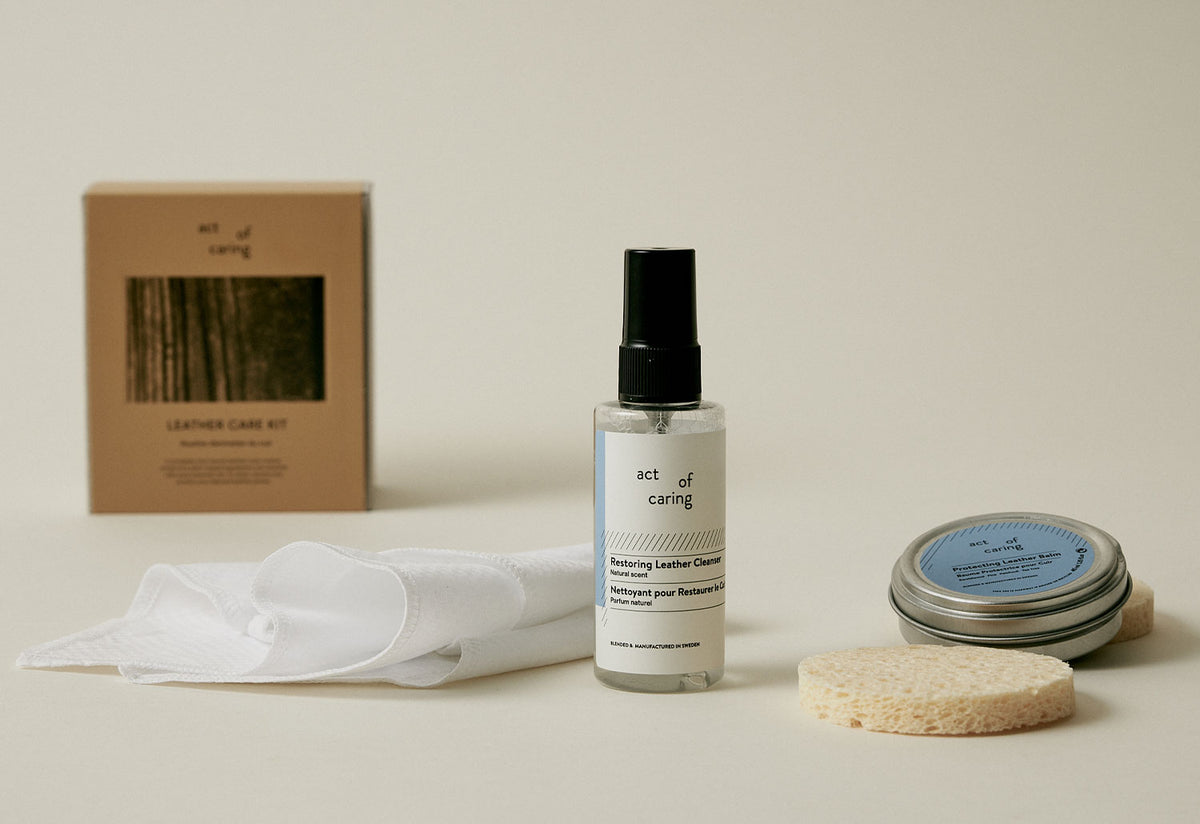 Leather Care Kit, Act of caring