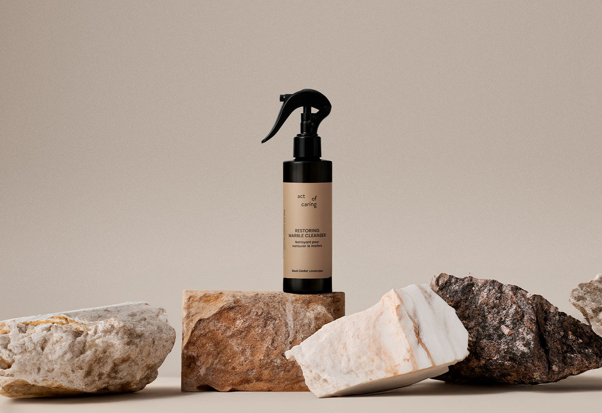 Marble + Fine Stone Care Kit, Act of caring