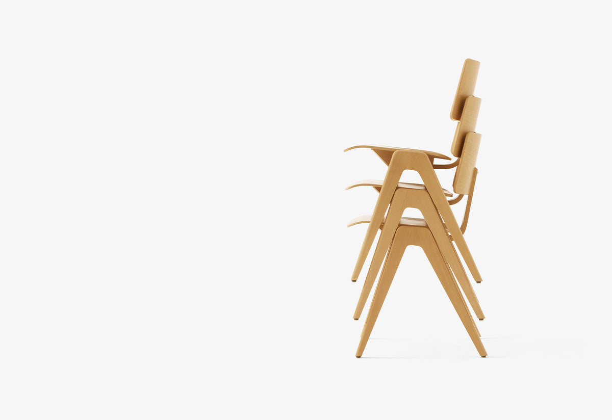 Daystak Side Chair, Robin day, Andtradition