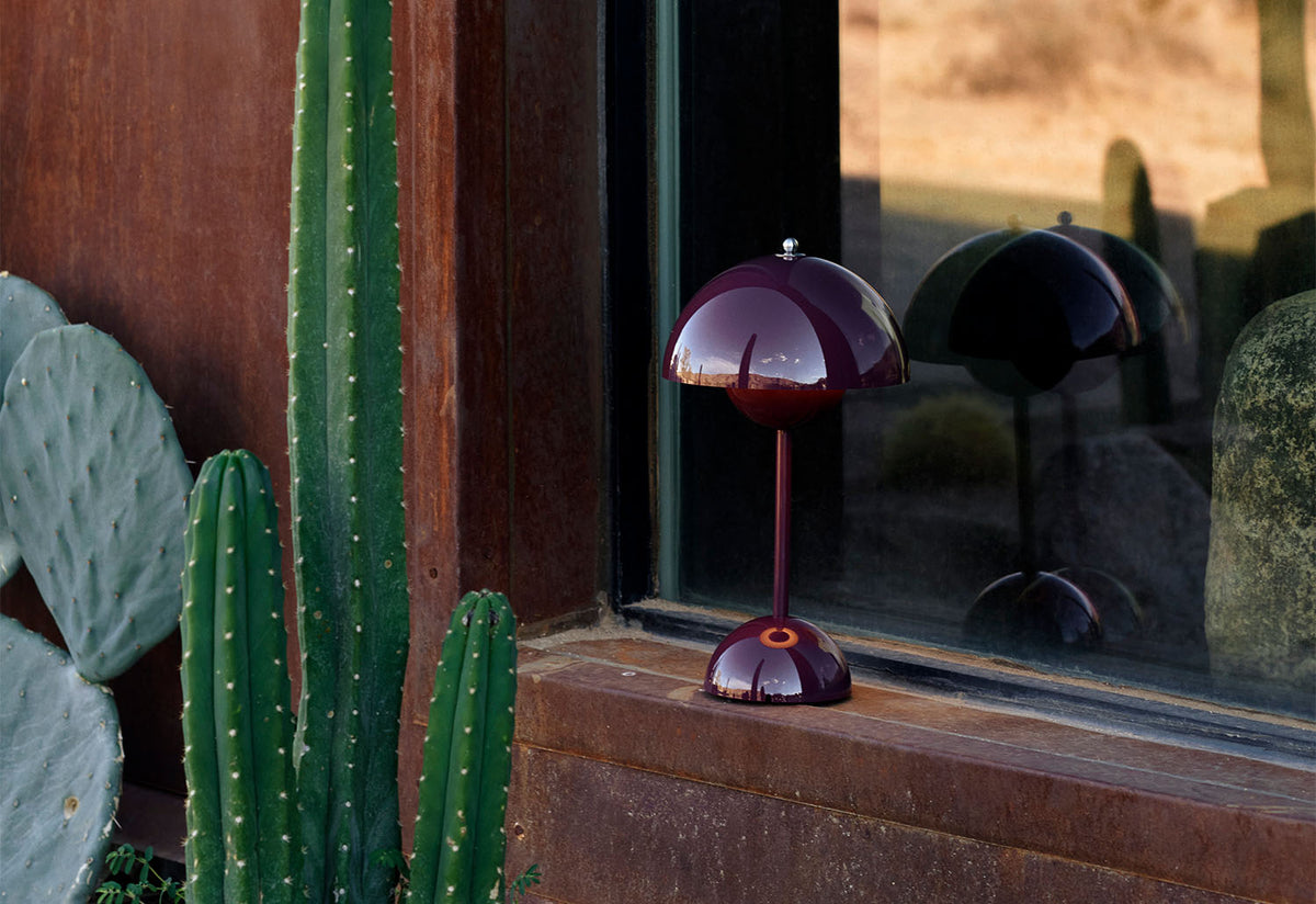 Flowerpot portable bordlampe outlet