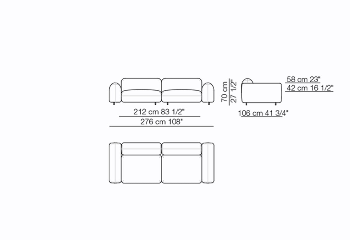 Tokio Sofa, Claesson koivisto rune, Arflex