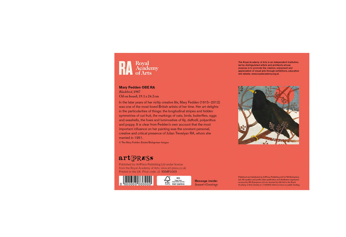 Blackbird Notecard Wallet, Artpress