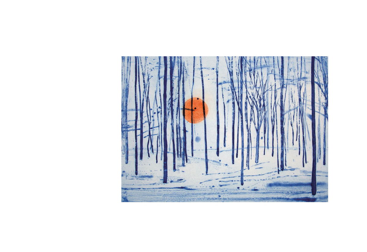 Winter Sun Notecard Wallet, Artpress