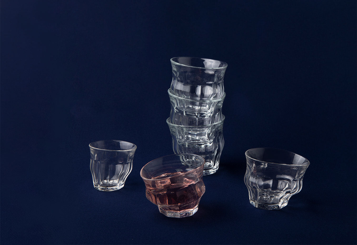 Tipsy Glass Set