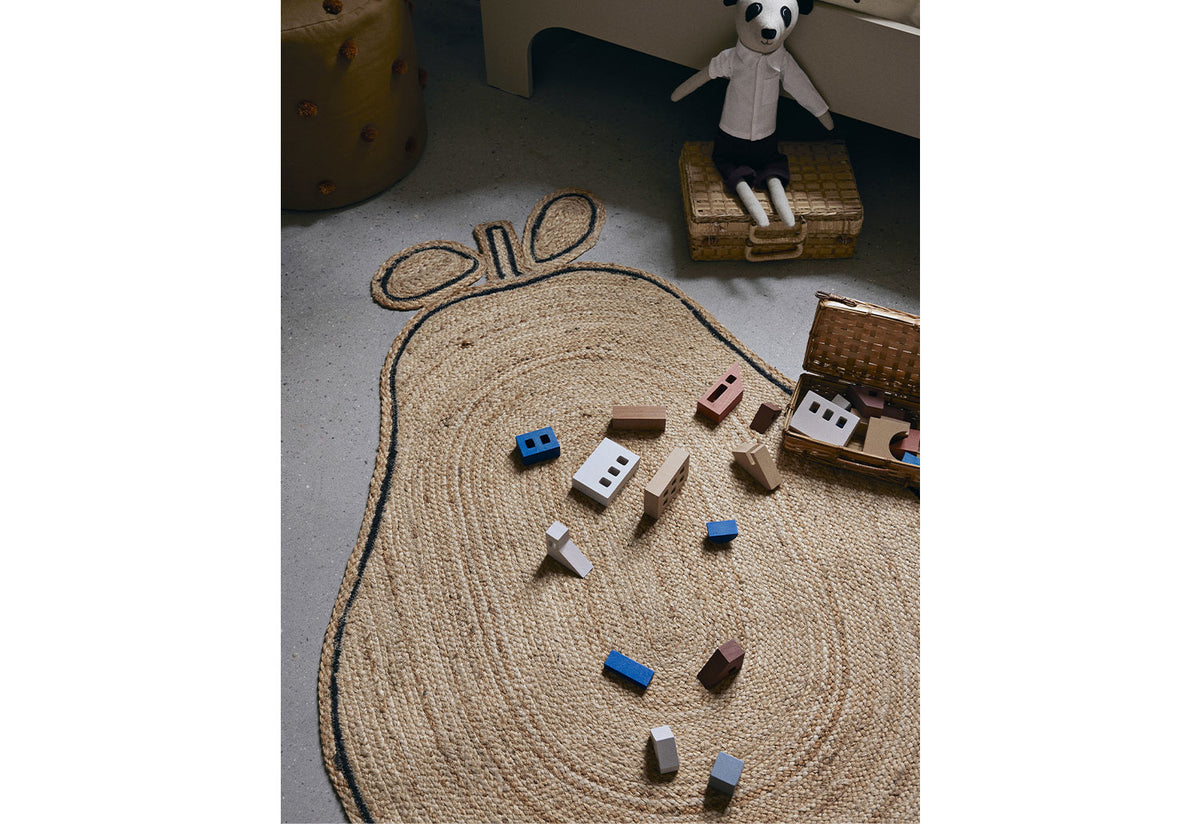 Pear Braided Jute Rug, Ferm living