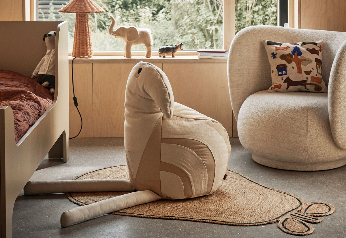 Pear Braided Jute Rug, Ferm living