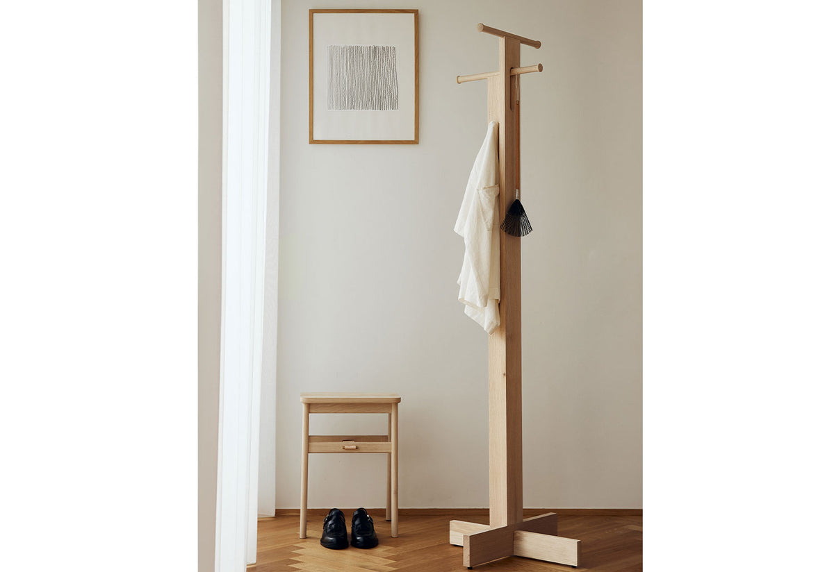 Foyer Coat Stand, Herman studio, Form and refine
