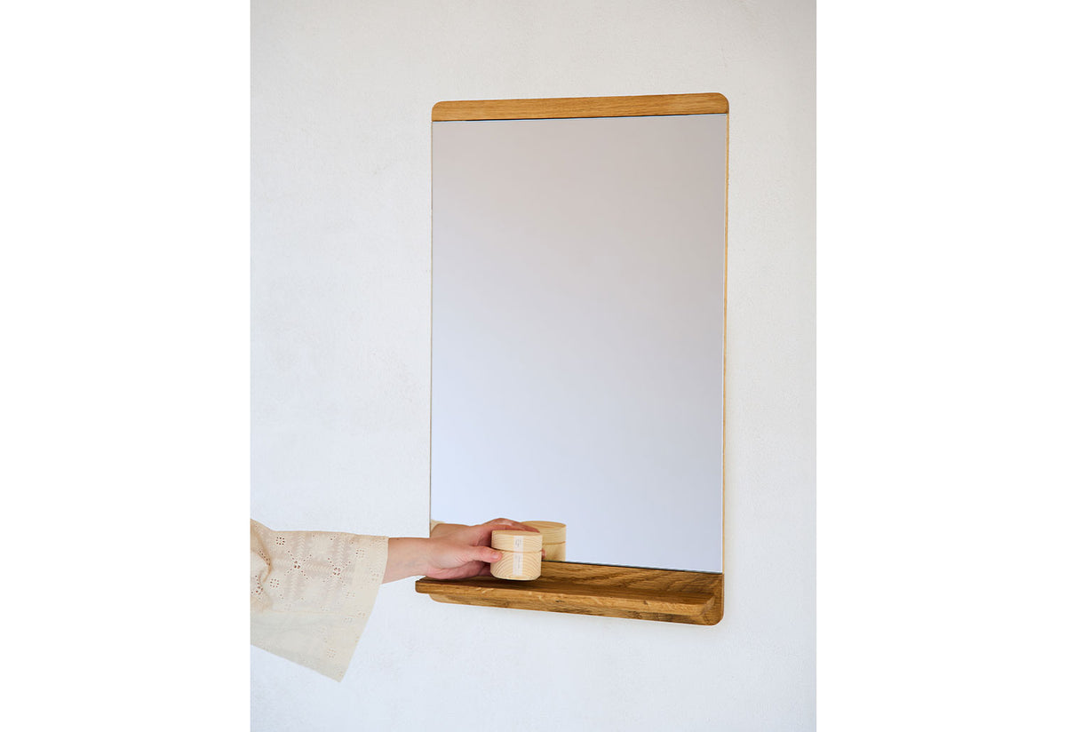 Rim Wall Mirror, Herman studio, Form and refine