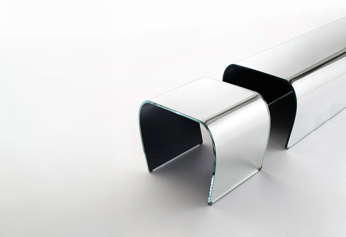 Bent Glass Bench, Naoto fukasawa, Glas italia