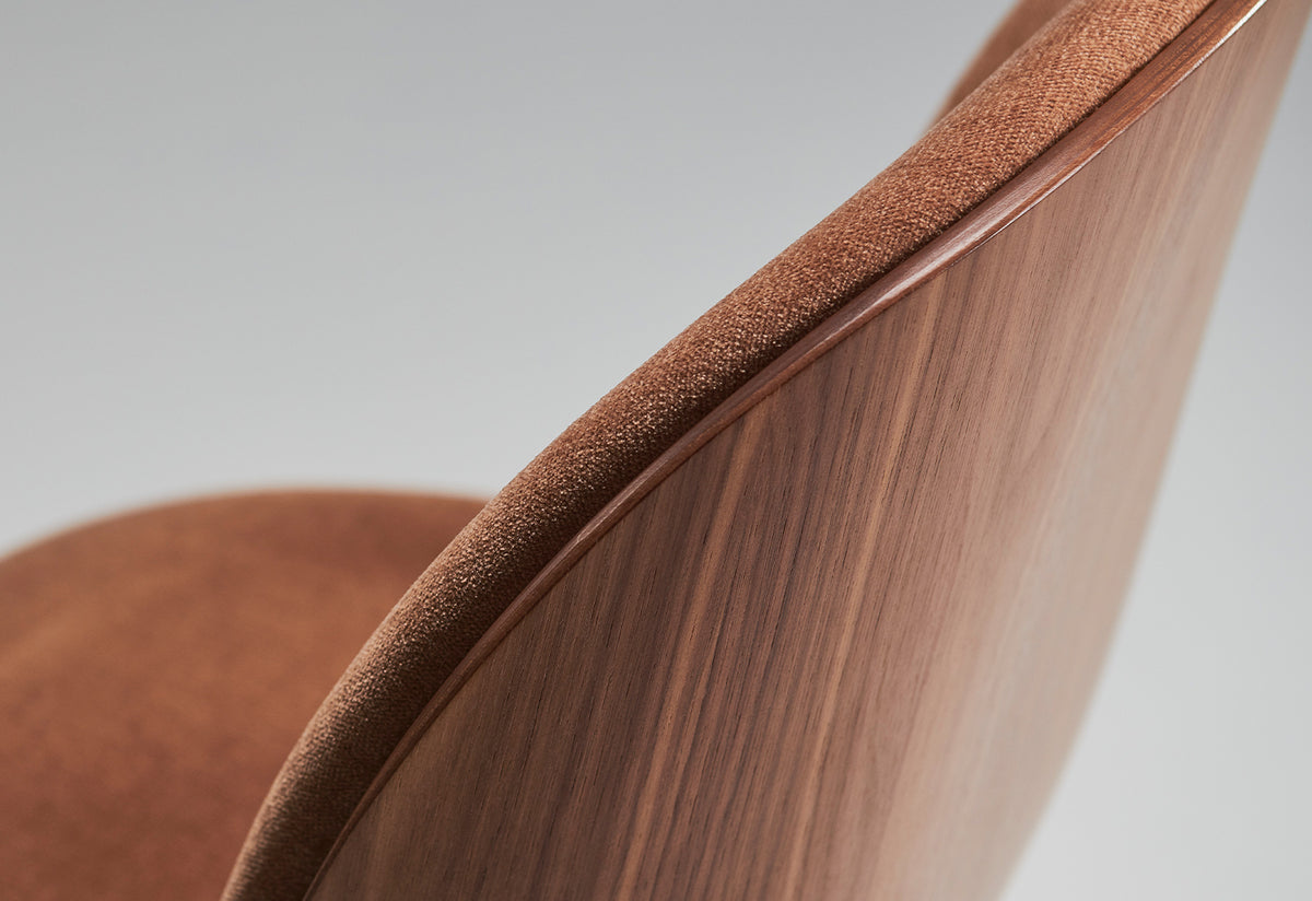 Beetle Chair Veneer Shell | Conic Base, Gamfratesi, Gubi