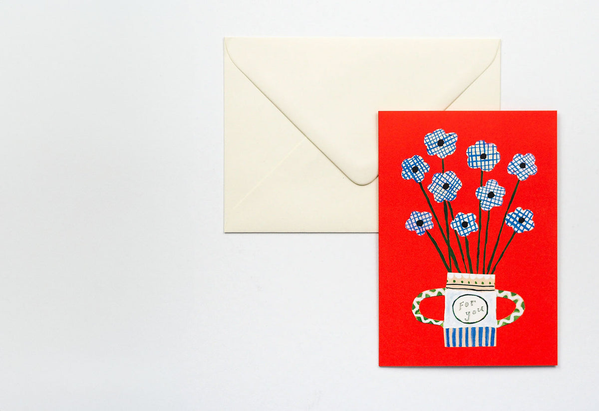 Flowers For You Card, Hadley paper goods