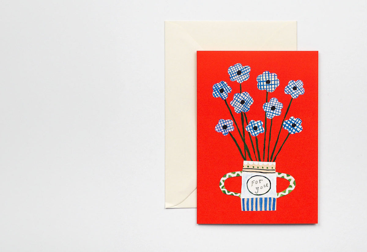 Flowers For You Card, Hadley paper goods