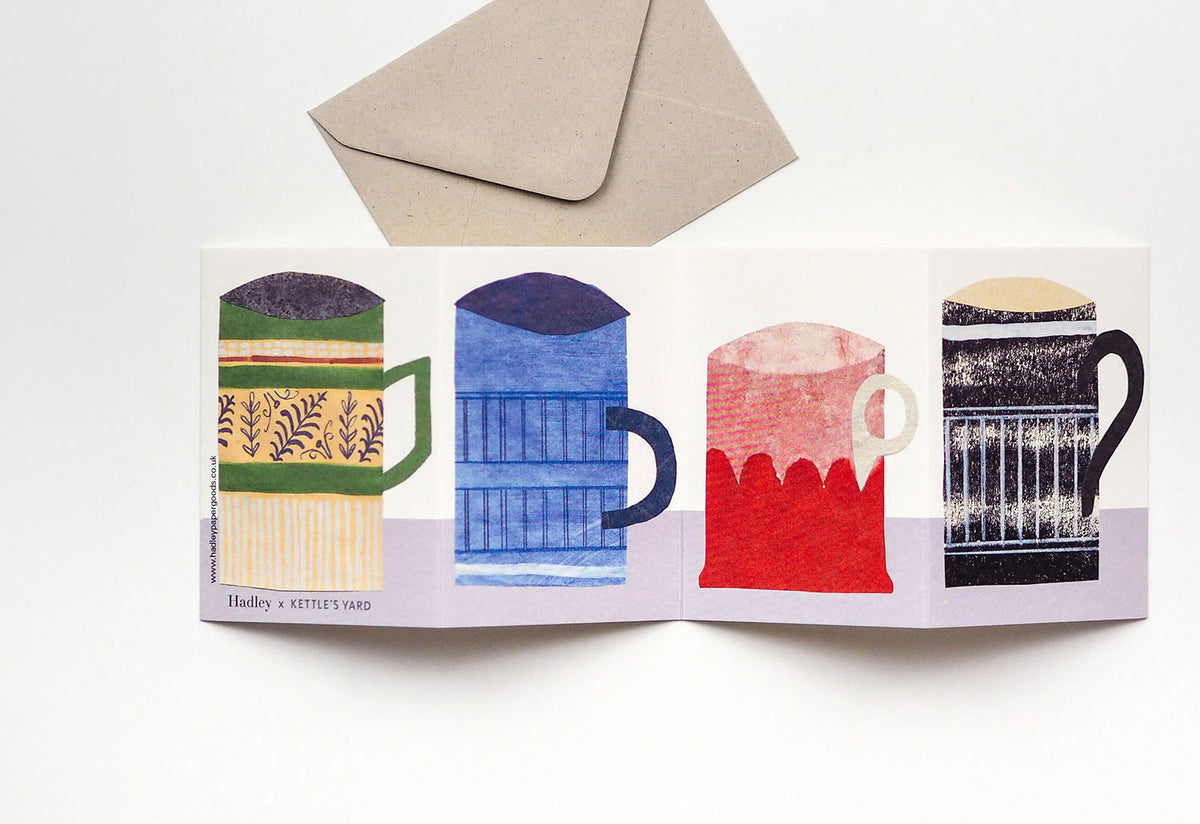 Mugs Folding Card, Hadley paper goods