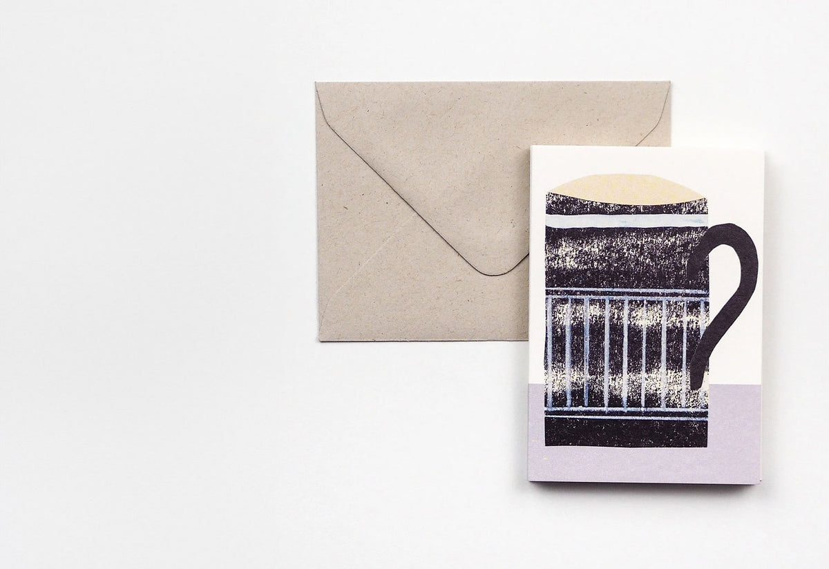 Mugs Folding Card, Hadley paper goods