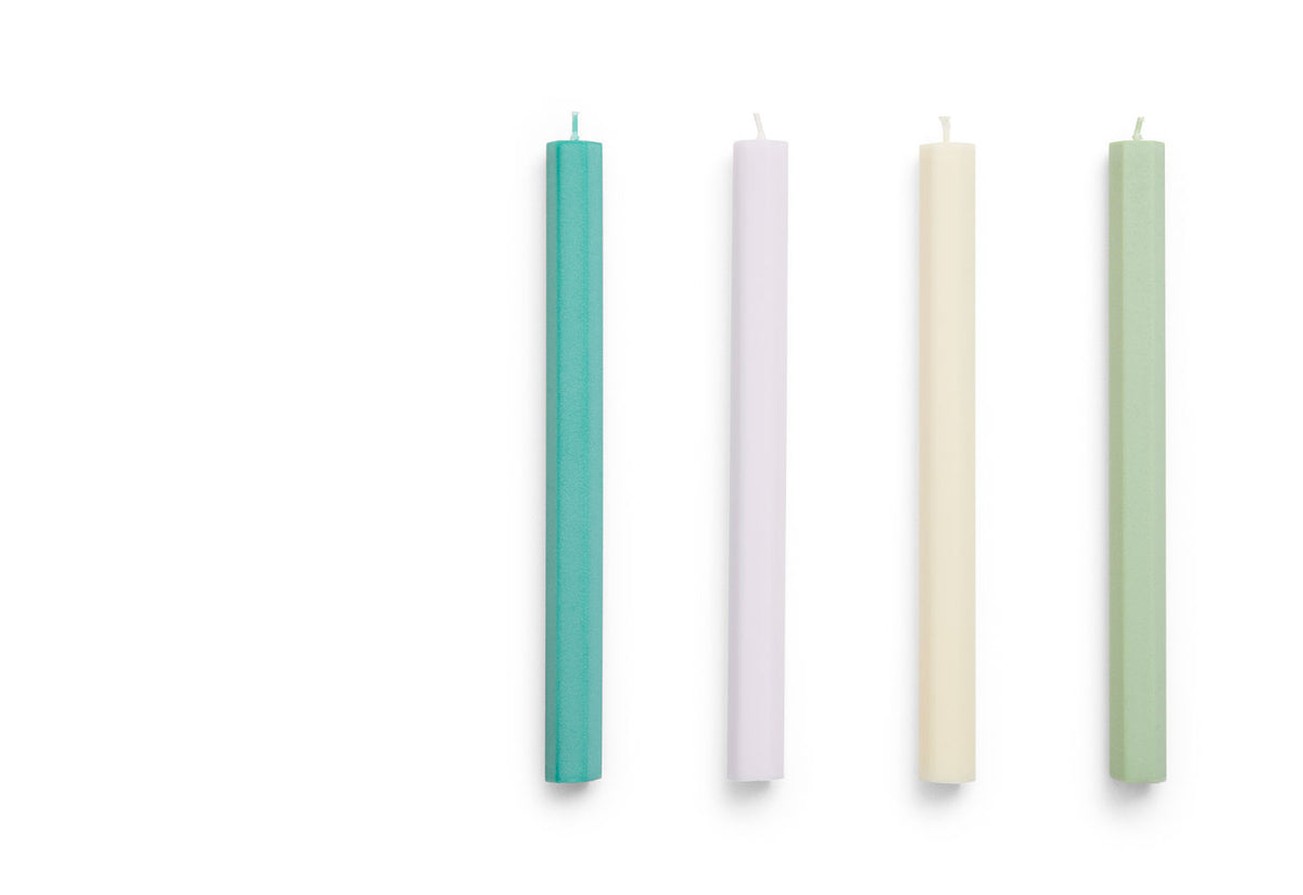 Hexagon Candle Set, Hay