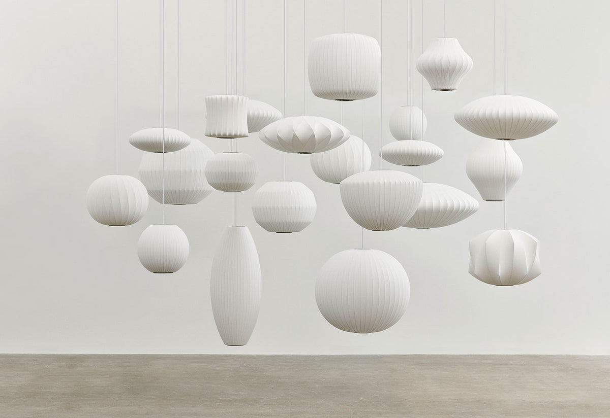 Nelson Angled Sphere Bubble Pendant, George nelson, Hay