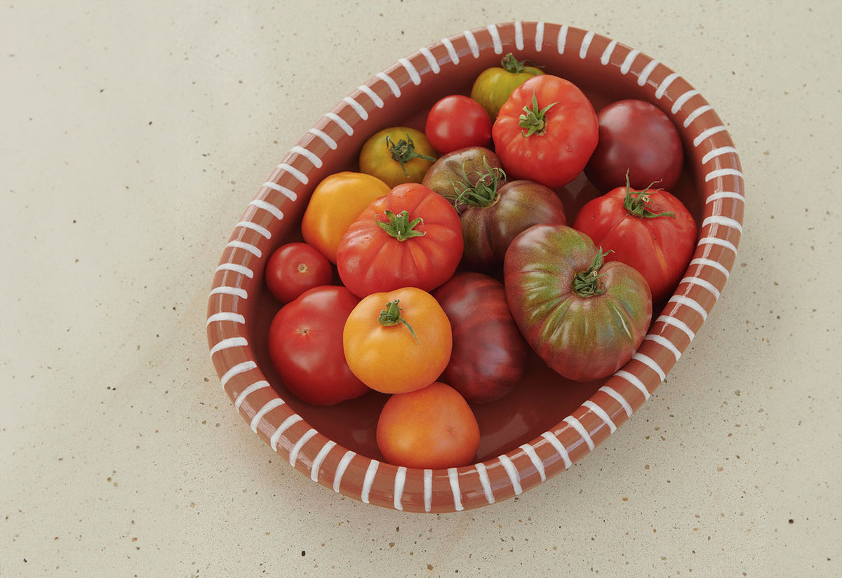 Barro Oval Dish, Rui pereira, Hay