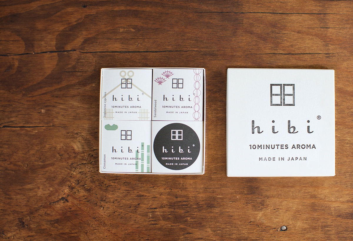 Hibi Incense Match Sticks | Set of 3, Kobe matches