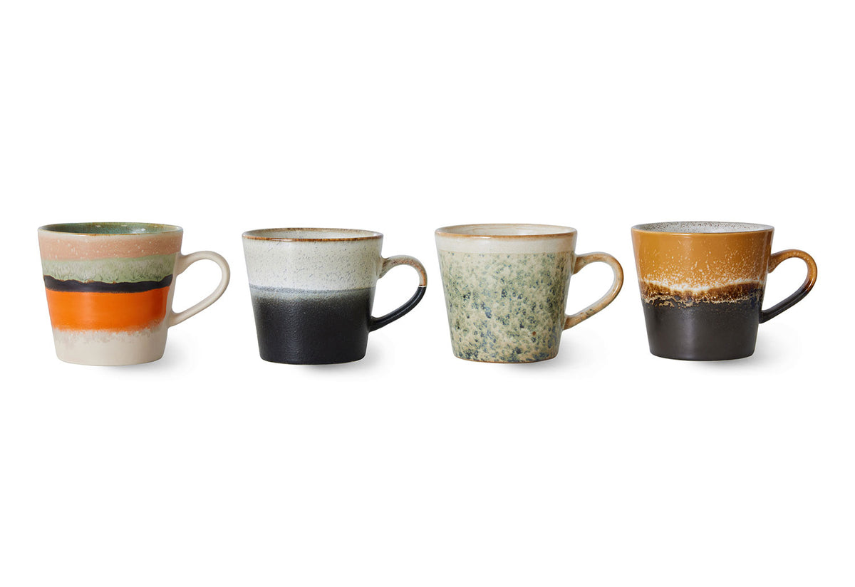 70s Cappuccino Mug Set | Verve, Hkliving