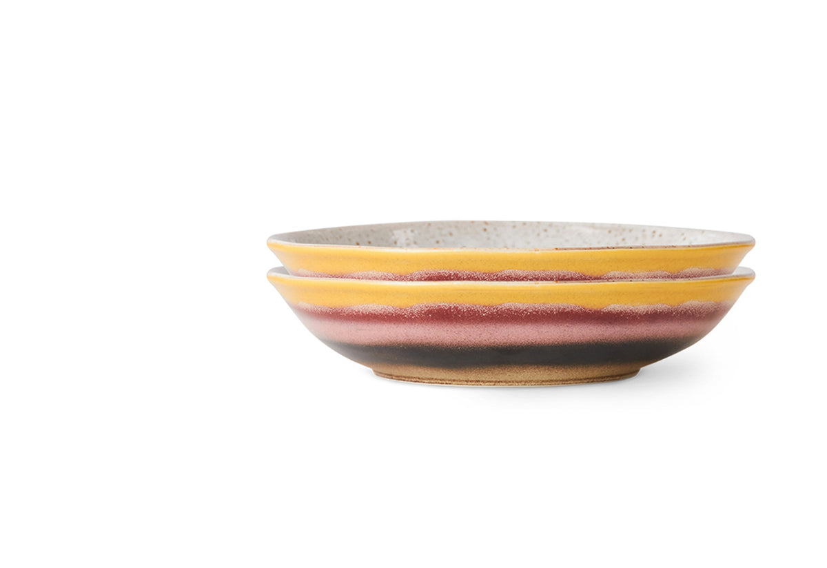 70s Curry Bowl Set | Hibiscus, Hkliving