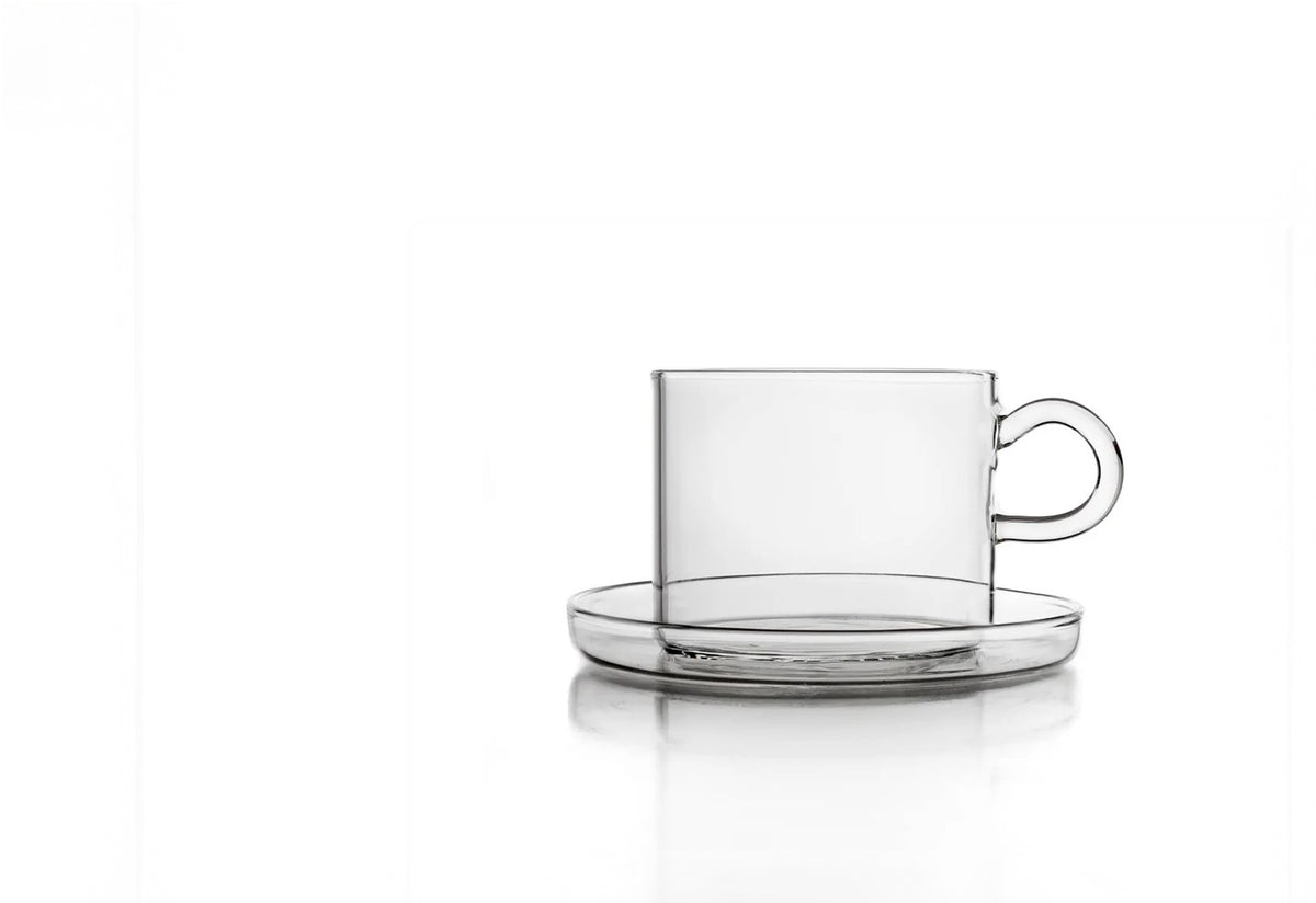 Piuma Tea Cup + Saucer, Ichendorf milano
