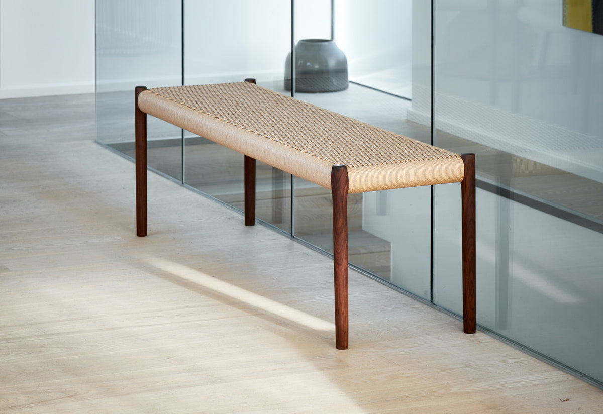 Model 63 Bench, Niels otto møller, J l møllers møbelfabrik