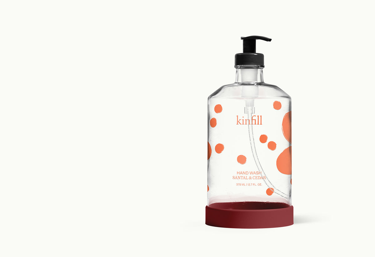 Hand Wash Santal + Cedar, Kinfill