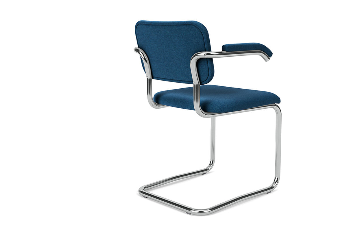 Cesca Chair, Fully Upholstered, Marcel breuer, Knoll