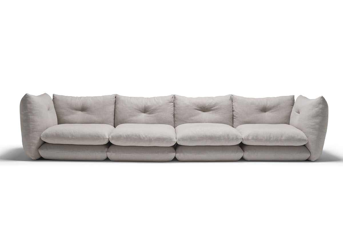 Pillo Four-Seat Sofa, Willo perron, Knoll