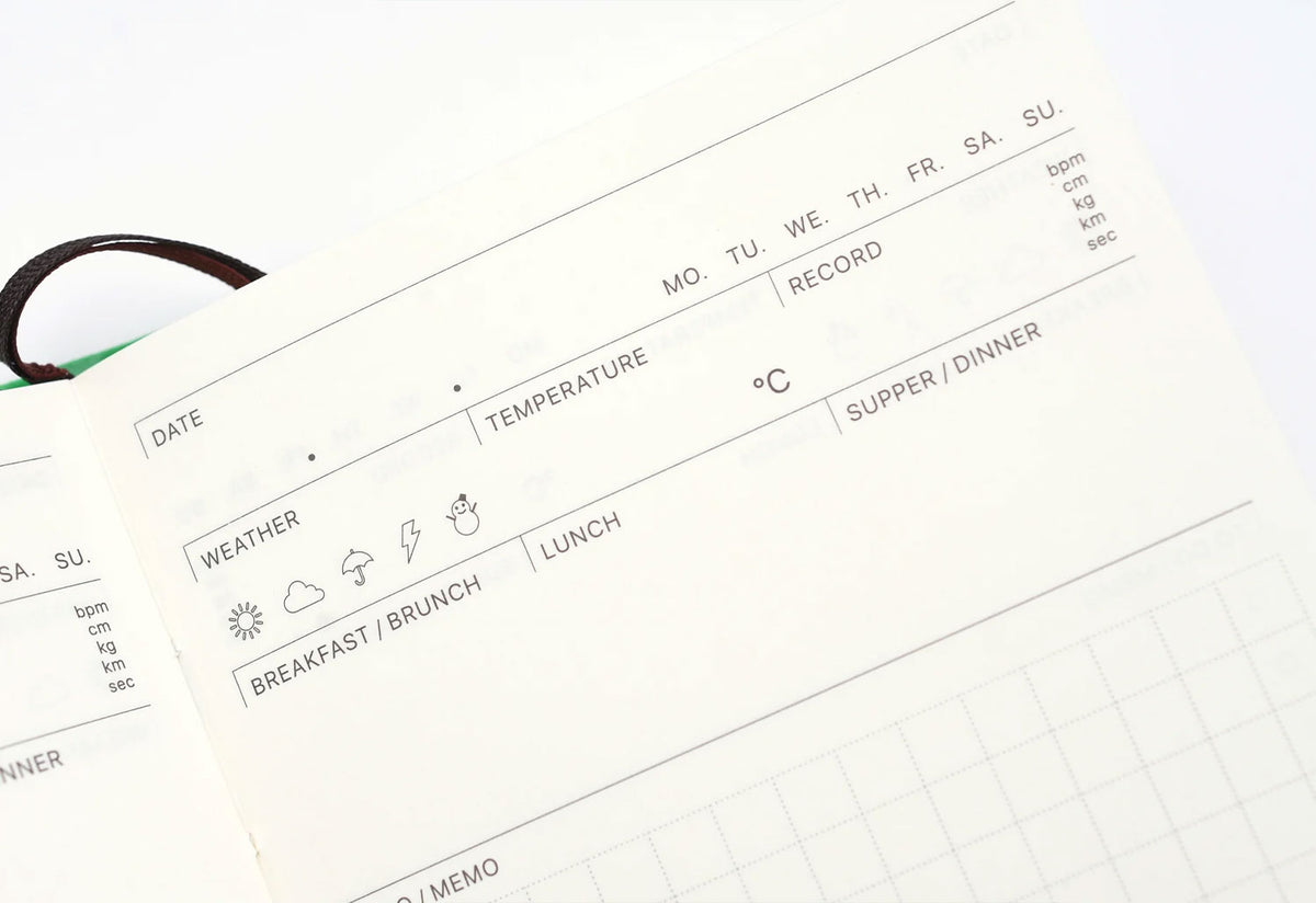 Pocket Log Diary
