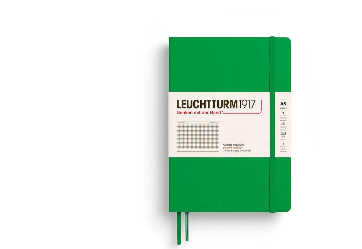 Hardcover A5 Notebook | Grid, Leuchtturm