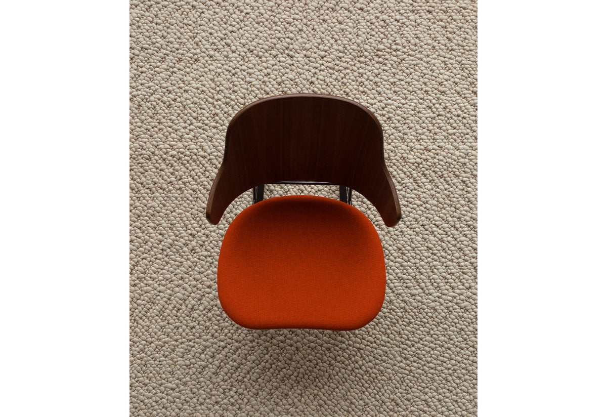 Penguin Dining Chair with Upholstered Seat, 1953, Ib kofod larsen, Audo copenhagen