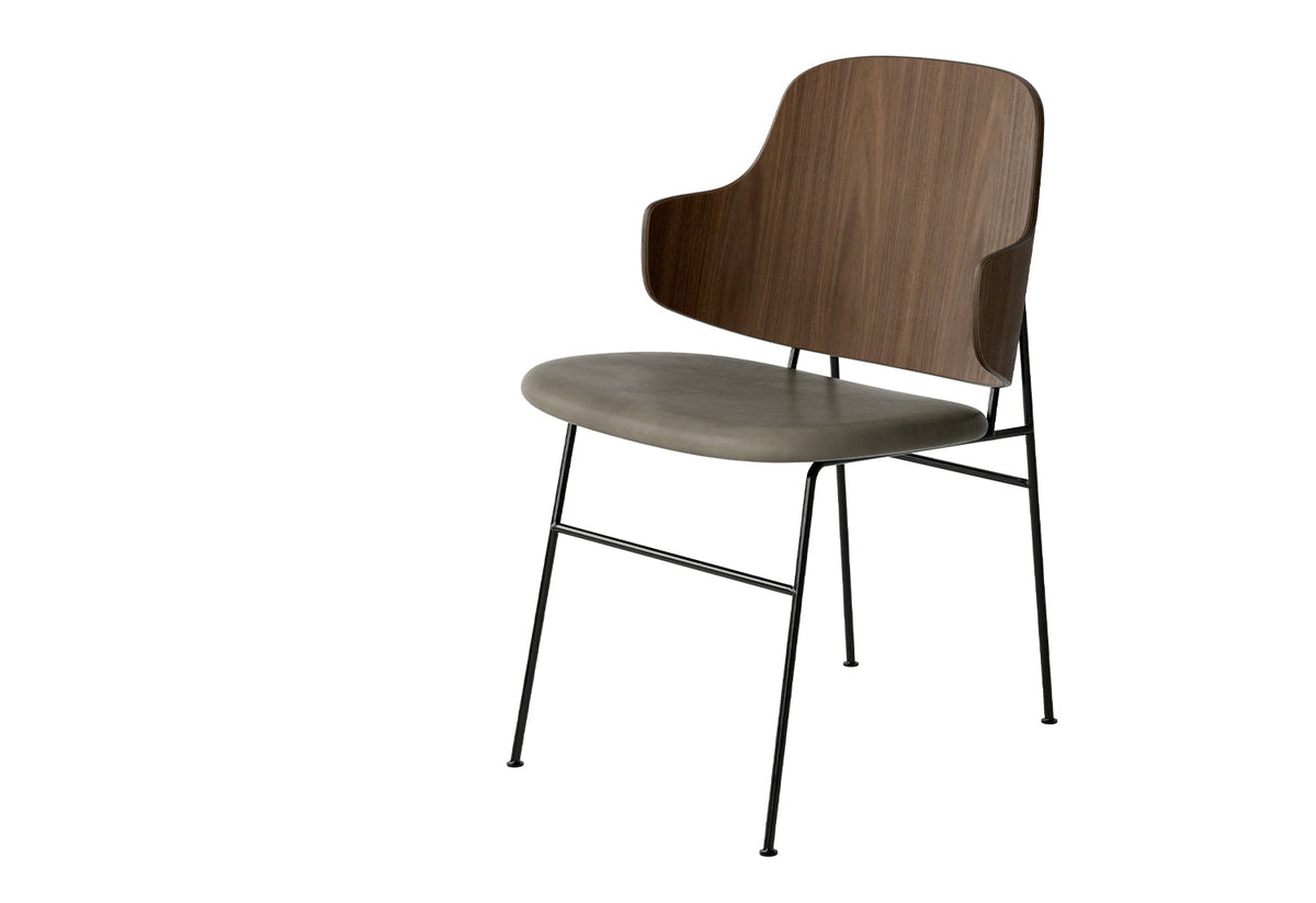 Penguin Dining Chair with Upholstered Seat, 1953, Ib kofod larsen, Audo copenhagen