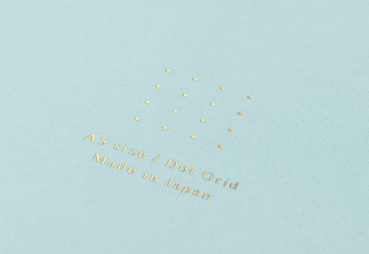 A5 Notebook Colour Dot Grid, Midori