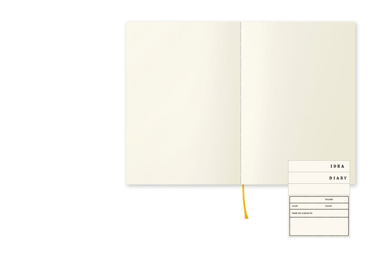 MD A5 Blank Notebook, Midori