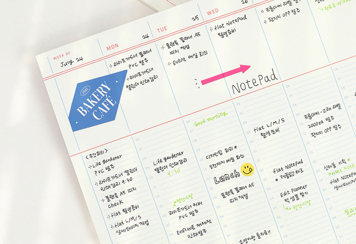 Weekly Planner A4, Paperian