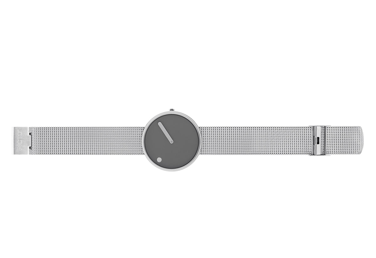 Picto Watch | Steel Mesh Strap, Picto