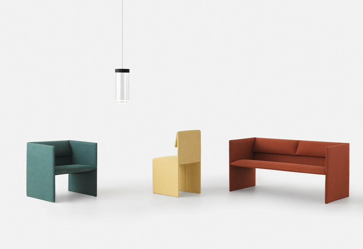 Sacha 2 Seater Sofa, Philippe malouin, Resident