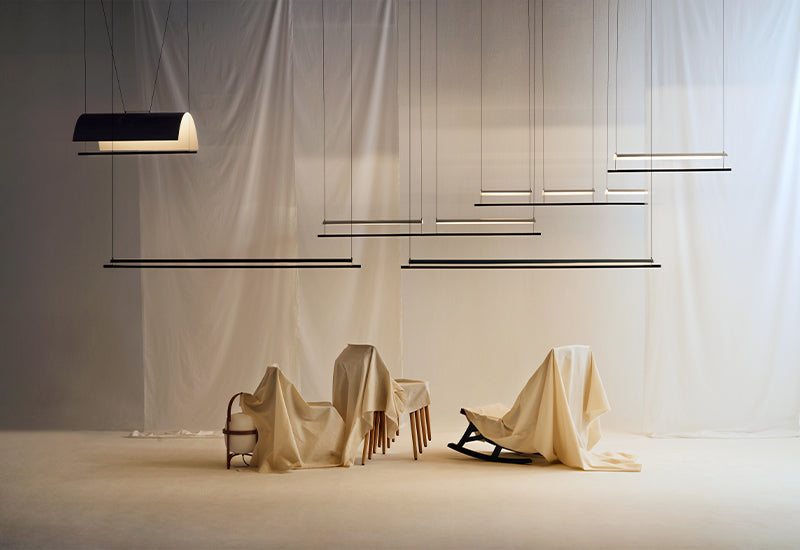 Santa & Cole Lamina 165 with Lamina 45 and Lamina 85, designed by Antoni Arola