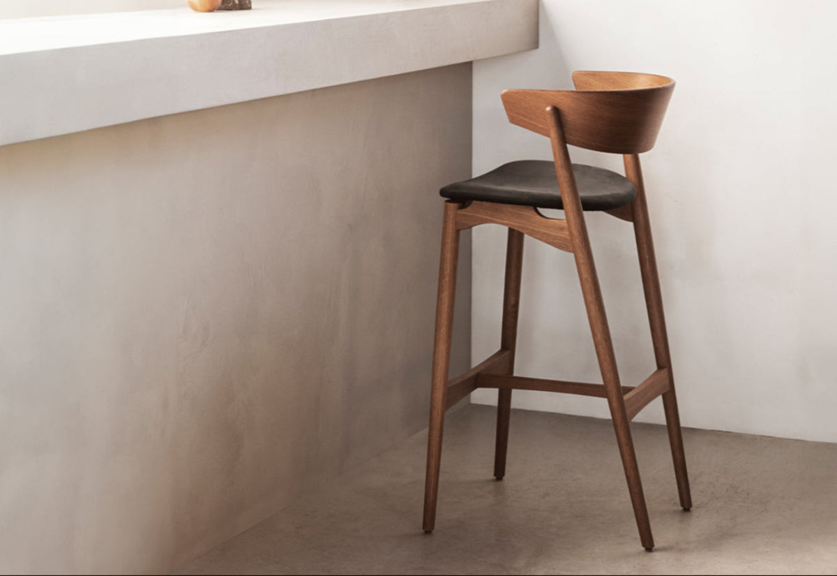 No 7 Bar Stool | High, Anna and ditlev sibast, Sibast