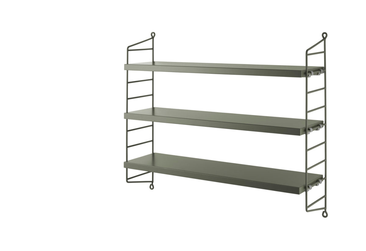 String Pocket Shelving, Nisse strinning, String