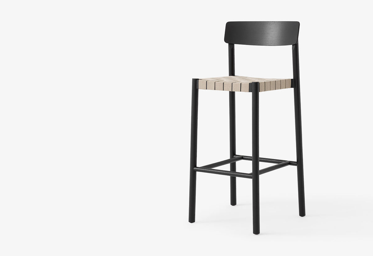 Betty Webbed Bar Chair, Thau and kallio, Andtradition