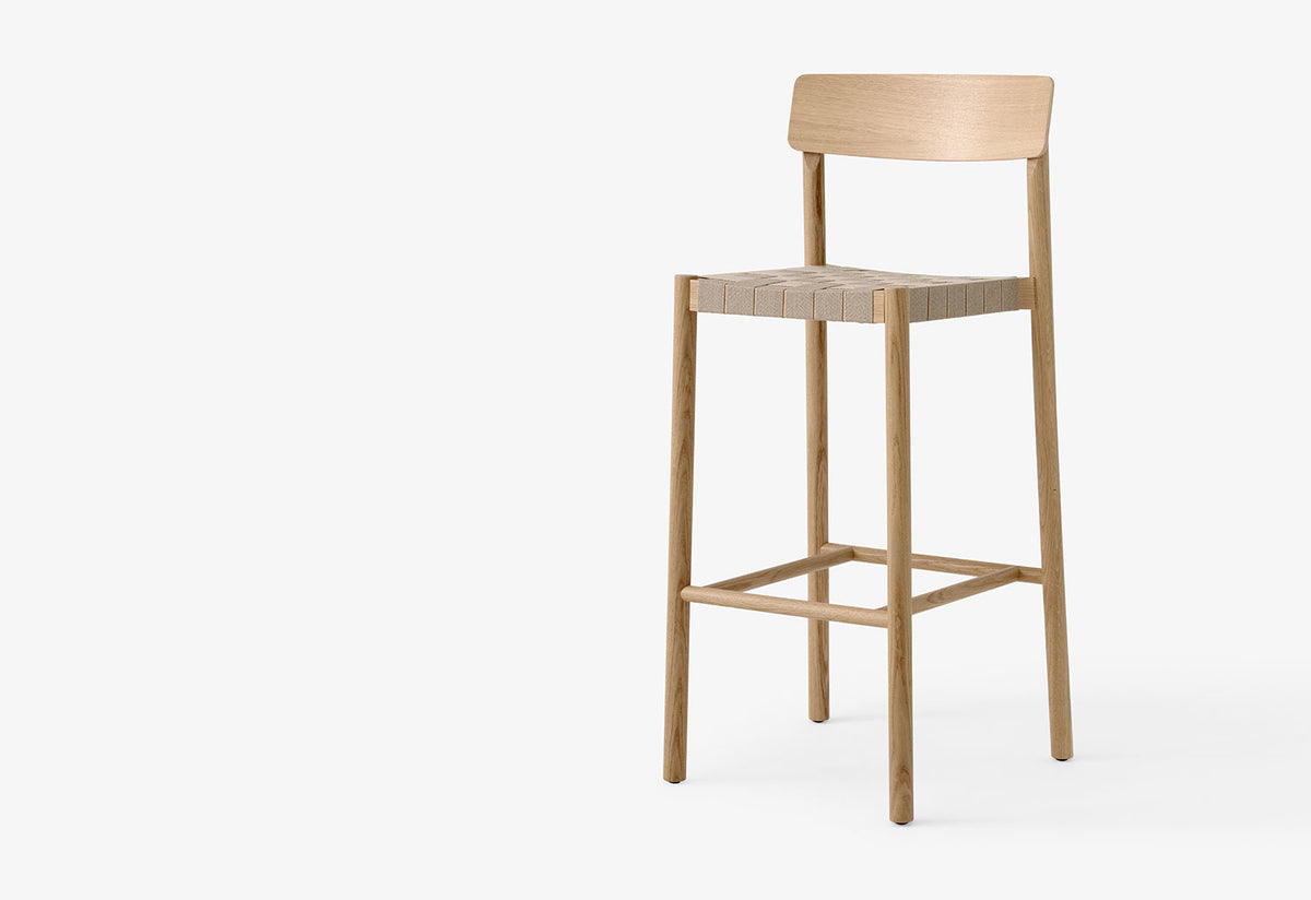 Betty Webbed Bar Chair, Thau and kallio, Andtradition