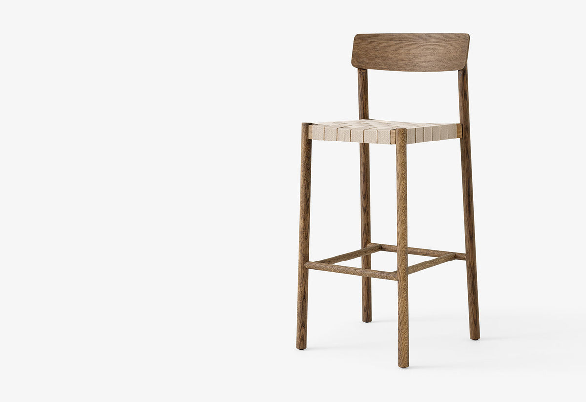 Betty Webbed Bar Chair, Thau and kallio, Andtradition