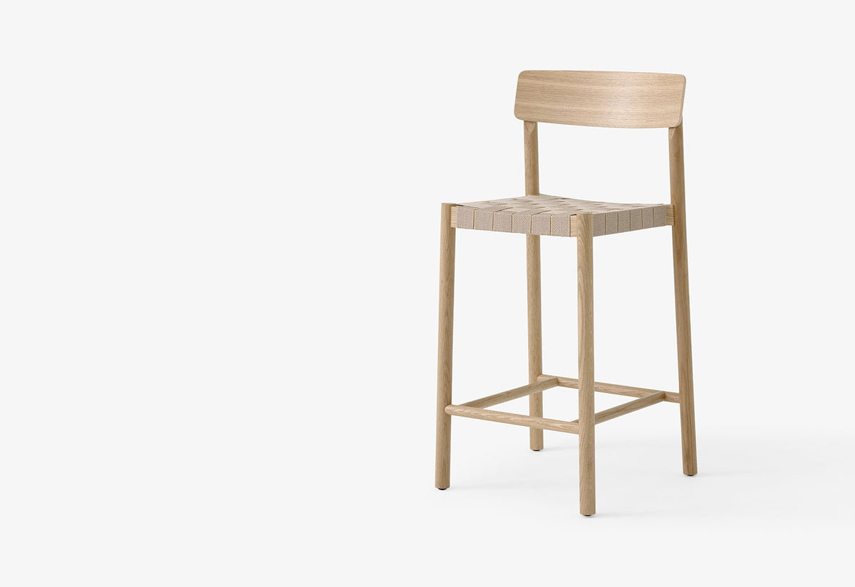 Betty Webbed Bar Chair, Thau and kallio, Andtradition