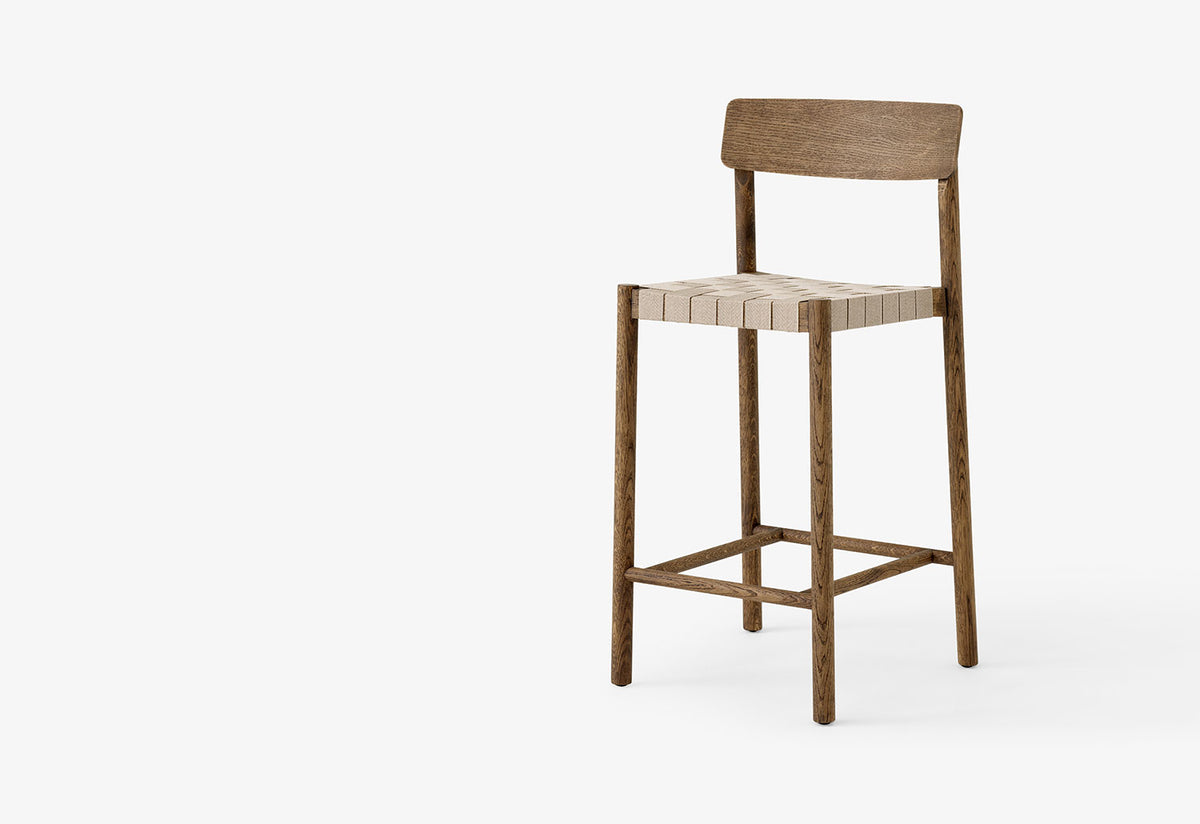 Betty Webbed Bar Chair, Thau and kallio, Andtradition