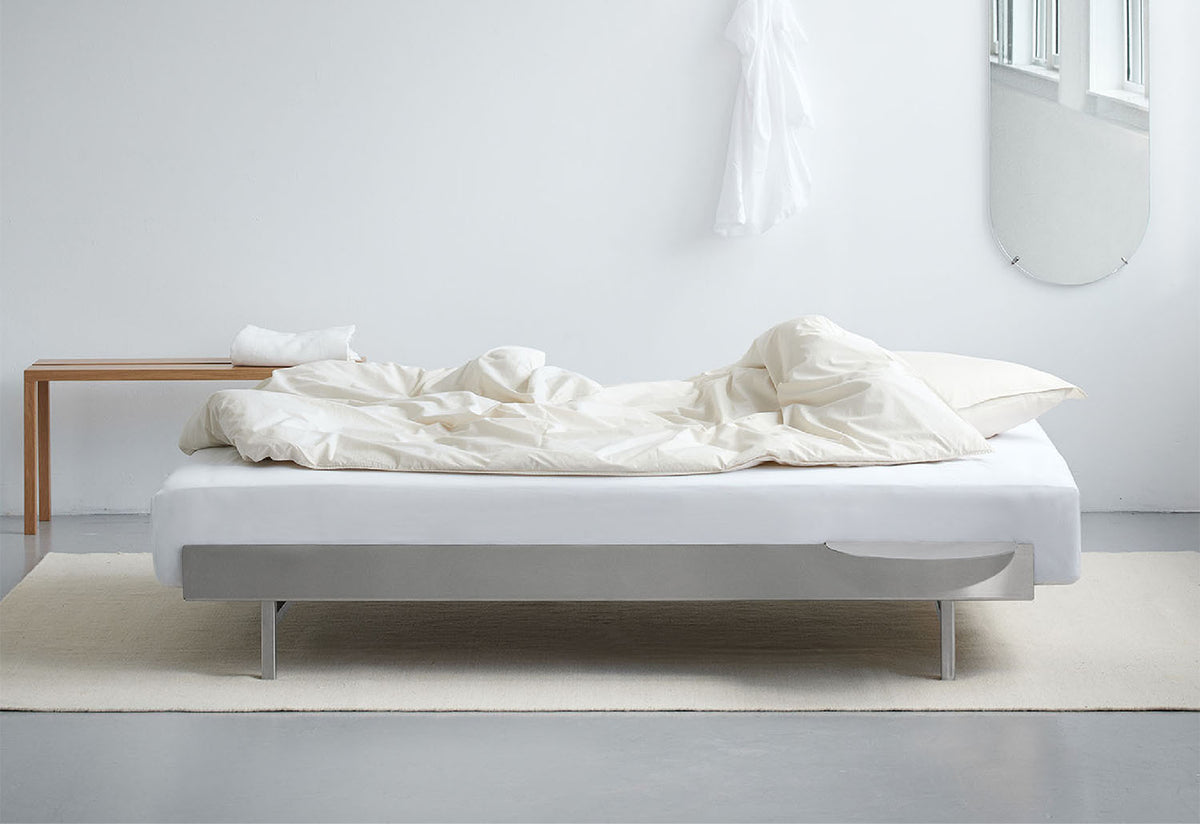 90 - 180cm Bed | Stainless Steel, Moebe